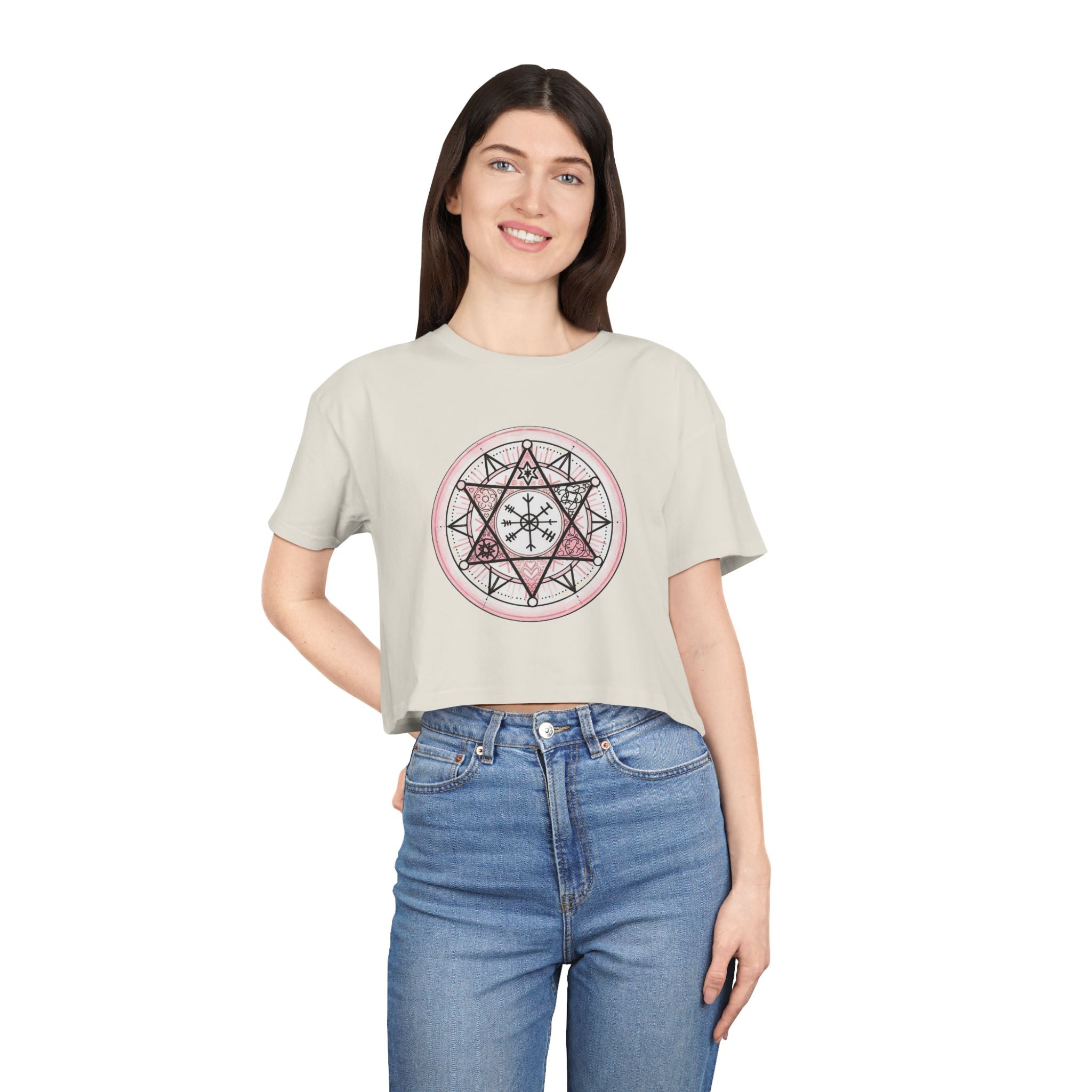 Love Spell-Womens Crop Tee