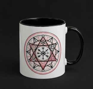 Mystic Compass Accent Coffee Mug